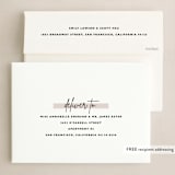 "warm minimalism" - Holiday Cards in Vanilla by Sumak Studio - FREE Recipient Addressing