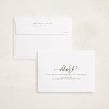 "Merry Christmas" - Holiday Cards in Golden by Elsa Duncan - FREE Recipient Addressing