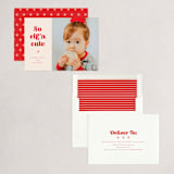 "Elfn Cute" - Holiday Cards in Santa by Corinne Malesic - Assembled