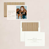 "Because of Quarantine" - Holiday Cards in Golden by Amy Kross - Assembled