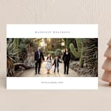 "Minimalist Panoramic" - Holiday Cards in Snowy by Kerry Doyle - Front