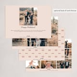 "Arched Simplicity" - Holiday Cards in Desert by Wendy Chung - Back of Card Options
