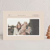 "Archival Holiday" - Holiday Cards in Sand by Wendy Chung - Front