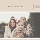 "Archival Holiday" - Holiday Cards in Sand by Wendy Chung - Detail