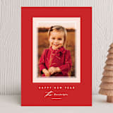 "Prism" - Holiday Cards in Holly Berry by Jessica Williams - Front
