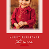 "Prism" - Holiday Cards in Holly Berry by Jessica Williams - Detail