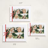 "Dotted Ribbon" - Holiday Cards in Candied Apple by Olivia Raufman - Formats Available