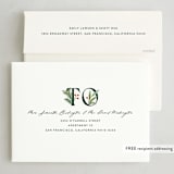 "merry little trio" - Holiday Cards in Pine by Paper Raven Co. - FREE Recipient Addressing