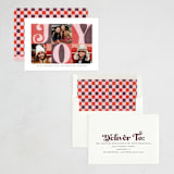 "Tripled Joy" - Holiday Cards in Sugar Plum by Brooke Chandler - Assembled