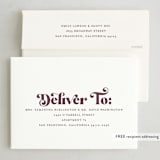 "Tripled Joy" - Holiday Cards in Sugar Plum by Brooke Chandler - FREE Recipient Addressing