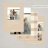 "Written it" - Holiday Cards in Eggnog by Creo Study - Back of Card Options