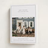 "Classic Home" - Holiday Cards in Pine by Jennifer Lew - Folded Card