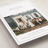 "Classic Home" - Holiday Cards in Pine by Jennifer Lew - Detail