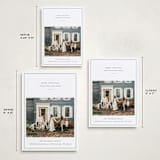 "Classic Home" - Holiday Cards in Pine by Jennifer Lew - Formats Available