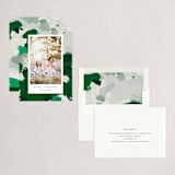 "Blithely" - Holiday Cards in Shamrock by Alaina Cherup - Assembled