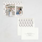 "Two Tone" - Holiday Cards in Cream by Ani Somi - Assembled