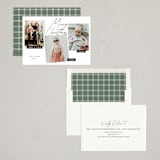 "Labels" - Holiday Cards in Raven by Yaling Hou Suzuki - Assembled
