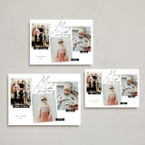 "Labels" - Holiday Cards in Raven by Yaling Hou Suzuki - Formats Available