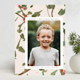 "Berry Christmas" - Holiday Cards in Cranberry by Lindsay Megahed - Front