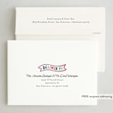 "A Rainbow of Joy" - Holiday Cards in Gumdrop by Little Print Design - FREE Recipient Addressing