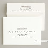 "Most Wonderful Year" - Holiday Cards in Mist by Amy Payne - FREE Recipient Addressing