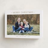 "Dotted" - Holiday Cards in Caramel by Carolyn MacLaren - Folded Card