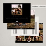 "arched window" - Holiday Cards in Classy by Design Lotus - Back of Card Options