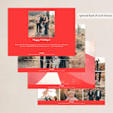 "Pepperminted" - Holiday Cards in Cherry Cordial by Julie Murray - Back of Card Options