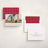 "Home Sweet Home" - Holiday Cards in Candy cane by Julie Murray - Assembled