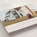 "Home Sweet Home" - Holiday Cards in Candy cane by Julie Murray - Detail