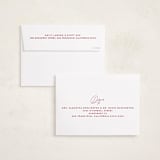 "Home Sweet Home" - Holiday Cards in Candy cane by Julie Murray - FREE Recipient Addressing