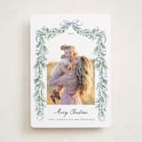 "Soft Garland" - Holiday Cards in Wintermint by frau brandt - Front