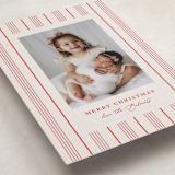 "classic weave" - Holiday Cards in Berry by Kanika Mathur - Detail