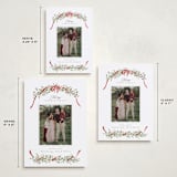 "Boughs of Pine" - Holiday Cards in Holly by Everett Paper Goods - Formats Available