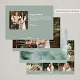 "Mount Xmas" - Holiday Cards in Juniper by Petra Kern - Back of Card Options