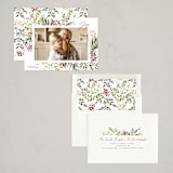 "Joyous Spirit" - Holiday Cards in Crimson by Beth Schneider - Assembled