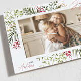"Joyous Spirit" - Holiday Cards in Crimson by Beth Schneider - Detail