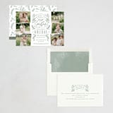 "A Joyful Season" - Holiday Cards in Sage by Kristen Smith - Assembled
