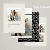 "Holly Photo Collage" - Holiday Cards in Eggnog by Nicole Barreto - Back of Card Options