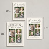 "Holly Photo Collage" - Holiday Cards in Eggnog by Nicole Barreto - Formats Available