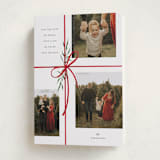 "Holiday gifts" - Holiday Cards in Candied Apple by Susan Zinader - Folded Card