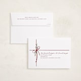 "Holiday gifts" - Holiday Cards in Burgundy by Susan Zinader - FREE Recipient Addressing