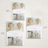 "Modern Trio" - Holiday Cards in Sand by Michelle Taylor - Formats Available