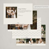"holiday squad" - Holiday Cards in Crepe by Abi de Leon - Back of Card