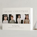 "holiday squad" - Holiday Cards in Crepe by Abi de Leon - Folded Card