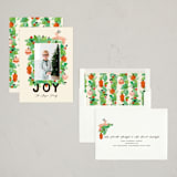 "Paper Ornaments" - Holiday Cards in Pine by Sarah Knight - Assembled