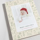 "Christmas Sketchbook" - Holiday Cards in Cookie Dough by Jayne Alfieri - Detail