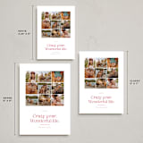 "Crazy Wonderful Life" - Holiday Cards in Peppermint by Erin L. Wilson - Formats Available