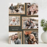 "Gallery Wall" - Holiday Cards in Juniper by Ekko Studio - Front