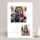 "Minimalist Celebration" - Holiday Cards in Holly Berry by Orasie - Front